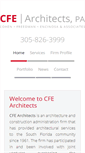 Mobile Screenshot of cfearchitects.com